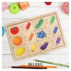 Игра развивающая деревянная «Цвета»