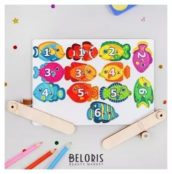 Игра "Рыбалка" с магнитами Рыбки