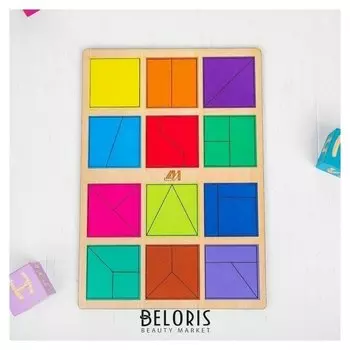 Игра "Сложи квадрат" 1 уровень по методике Никитина