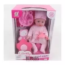 Игровой набор "Baby Lovely": пупс девочка с аксессуарами