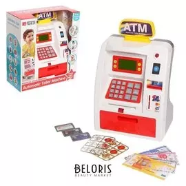 Игровой набор "Банкомат" свет, звук