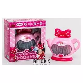 Игровой набор «Чайник минни» со звуковыми и световыми эффектами, минни маус