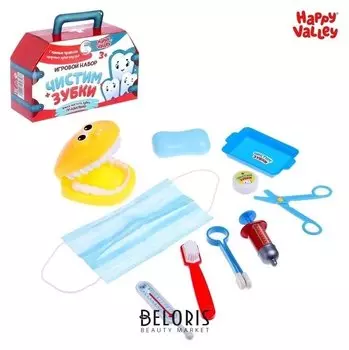 Игровой набор Чистим зубки
