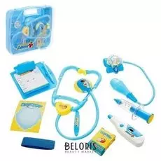 Игровой набор доктора Учимся лечить, в чемодане