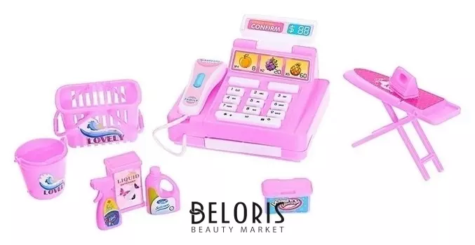 Игровой набор касса Мини, с аксессуарами