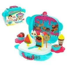 Игровой набор Магазинчик сладостей, в чемодане