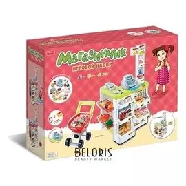 Игровой набор Магазинчик со светом и звуком