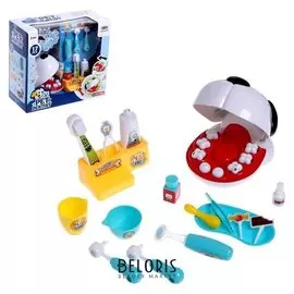 Игровой набор "Маленький ветеринар" с аксессуарами