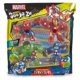 Игровой набор «Марвел», 4 тянущиеся фигурки