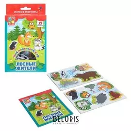 Игровой набор на магнитах «Лесные жители»