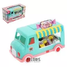 Игровой набор Сладкий магазинчик, в машинке, со звуковыми эффектами
