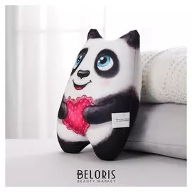 Игрушка антистресс «Панда с сердечком»