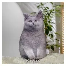 Игрушка антистресс Серый кот