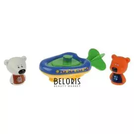 Игрушка для купания Лодка + Кеша + Тучка