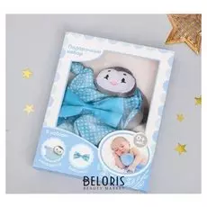 Игрушка для новорождённых Пингвинчик + бабочка