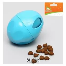 Игрушка для сухого корма "Яйцо", 6,7 см, микс цветов