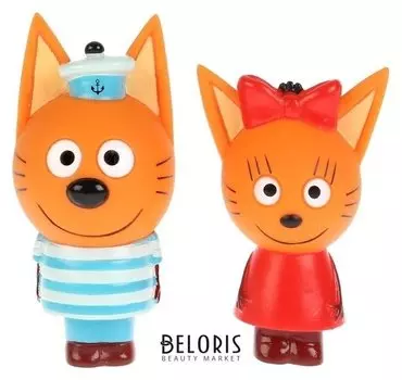 Игрушка для ванны Карамелька и Коржик