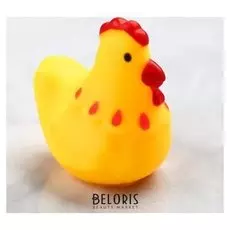 Игрушка для ванны Курочка с пищалкой