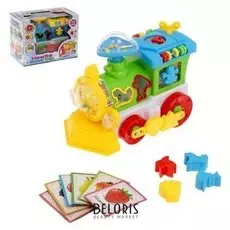 Игрушка логическая Паровозик путешественник