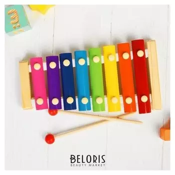 Игрушка музыкальная Металлофон, 8 тонов