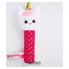 Игрушка на палочке «Единорог лайк», пищалка