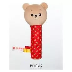 Игрушка на палочке «Мишка барни», пищалка