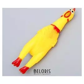 Игрушка пищащая "Курица" малая, 15 см