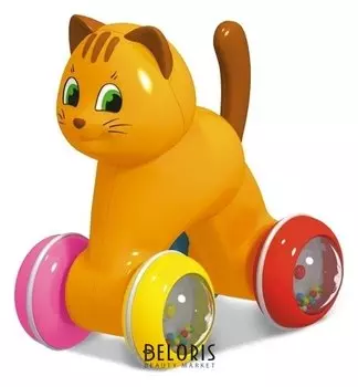 Игрушка-покатушка "Котик"