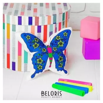 Игрушка-раскраска «Бабочка» (Без маркеров) в пакете