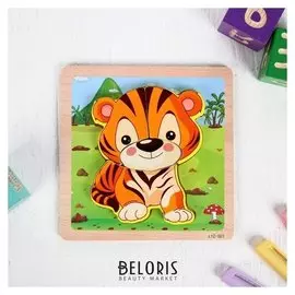 Игрушка развивающая пазл Тигр