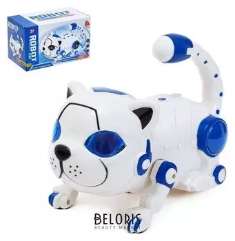 Игрушка-робот «Кошка», работает от батареек, световые и звуковые эффекты, микс