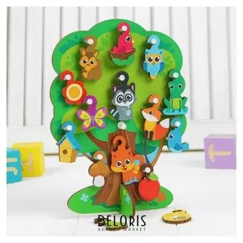 Игрушка с крючками Лесное дерево
