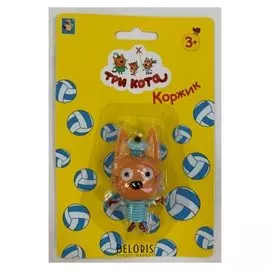 Игрушка «Три кота. коржик» 6,5 см, подвижные ножки и ручки