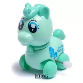 Игрушка заводная «Пони», световые эффекты