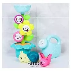 Игрушки для купания «Букашки и цветок»