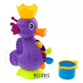 Игрушки для купания «Мельница. морской конёк», на присоске