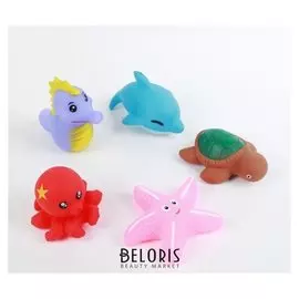 Игрушки для купания Морской мир 5 предметов