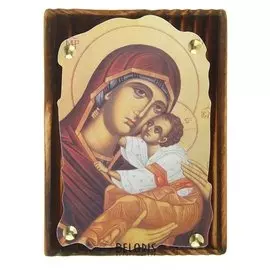 Икона "Матерь Божья" на подвесе