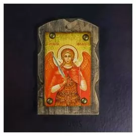 Икона над дверью под старину "Архангел Михаил"