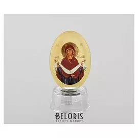 Икона "Покров Пресвятой Богородицы" со светодиодом