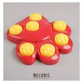 Интеллектуальная игрушка для сухого корма "Лапа" с 7 отсеками