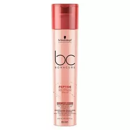 Интенсивный питательный мицеллярный шампунь BC Bonacure Peptide Repair Rescue Deep Nourishing Micellar Shampoo