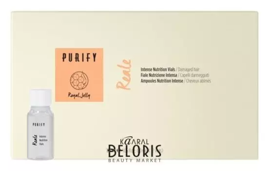 Интенсивный восстанавливающий несмываемый лосьон для поврежденных волос 12х10 мл