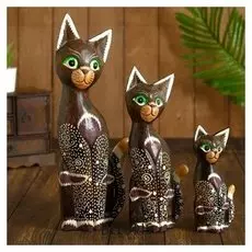 Интерьерный набор "Кошки" 20,30,40 см