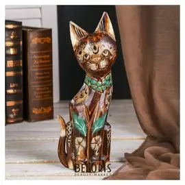Интерьерный сувенир "Кошка" 30 см