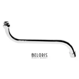 Излив для смесителя Zein, 23 см, корпус нержавейка, сетка металл