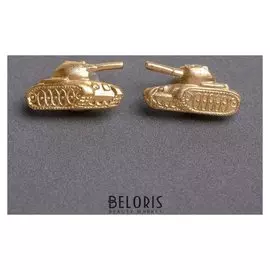 Эмблема «Танковые войска», пара, металл, цвет золотой