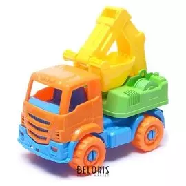 Экскаватор «Ярослав» оранжевый, 16 см