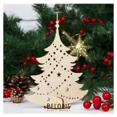 Ёлочка настольная сборная, 13 × 17,5 см
