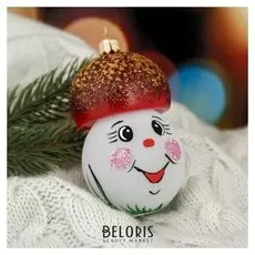 Ёлочная игрушка "Гриб-боровик"